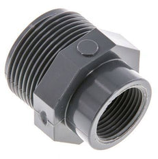 Reducing Ring Rp3/4'' Female x G1 1/4'' Male PVC-U 16bar (224.8psi) EN 1452-3 [2 Pieces]