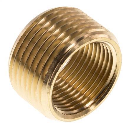 Reducing Ring G3/4'' Female x G1'' Male Brass 80bar (1124.0psi) [2 Pieces]