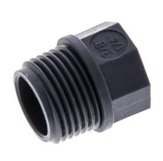 Reducing Ring G1/4'' Female x G3/8'' Male Polypropylene (pp) 10bar (140.5psi) FDA 17mm Hex [2 Pieces]