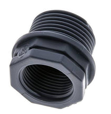 Reduzierring G3/4'' Innengewinde x G1'' Außengewinde Polypropylen (pp) 10bar (140,5psi) FDA 36mm Sechskant [2 Stück]