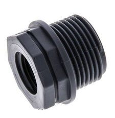 Reduzierring G1/2'' Innengewinde x G1'' Außengewinde Polypropylen (pp) 10bar (140,5psi) FDA 36mm Sechskant [2 Stück]