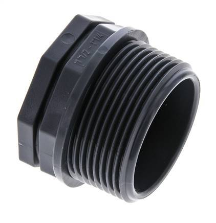 Reduzierring G1 1/4'' Innengewinde x G1 1/2'' Außengewinde Polypropylen (pp) 10bar (140,5psi) FDA 50mm Sechskant