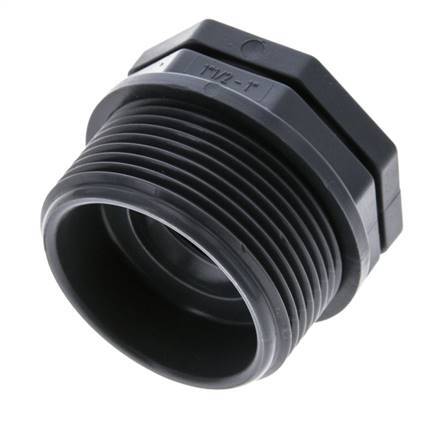 Reduzierring G1'' Innengewinde x G1 1/2'' Außengewinde Polypropylen (pp) 10bar (140,5psi) FDA 50mm Sechskant