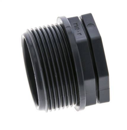 Reduzierring G1'' Innengewinde x G1 1/2'' Außengewinde Polypropylen (pp) 10bar (140,5psi) FDA 50mm Sechskant