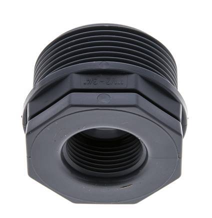 Reduzierring G3/4'' Innengewinde x G1 1/2'' Außengewinde Polypropylen (pp) 10bar (140,5psi) FDA 50mm Sechskant