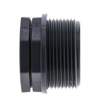Reduzierring G3/4'' Innengewinde x G1 1/2'' Außengewinde Polypropylen (pp) 10bar (140,5psi) FDA 50mm Sechskant