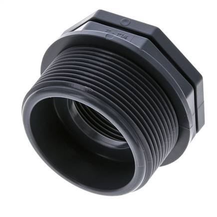 Reduzierring G1 1/4'' Innengewinde x G2'' Außengewinde Polypropylen (pp) 10bar (140,5psi) FDA 65mm Sechskant