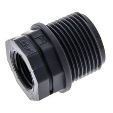 Reducing Ring G3/8'' Female x G3/4'' Male Polypropylene (pp) 10bar (140.5psi) FDA 27mm Hex [2 Pieces]