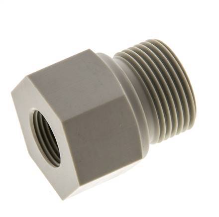 Reduzierring G3/8'' Innengewinde x G3/4'' Außengewinde Polypropylen (pp) 10bar (140,5psi) FDA 32mm Sechskant