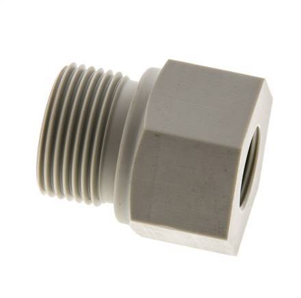 Reduzierring G3/8'' Innengewinde x G3/4'' Außengewinde Polypropylen (pp) 10bar (140,5psi) FDA 32mm Sechskant