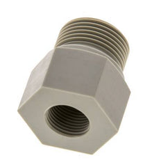 Reduzierring G3/8'' Innengewinde x G3/4'' Außengewinde Polypropylen (pp) 10bar (140,5psi) FDA 32mm Sechskant