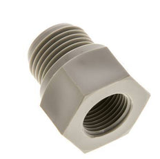 Reduzierring G3/8'' Innengewinde x G1/2'' Außengewinde Polypropylen (pp) 10bar (140,5psi) FDA 27mm Sechskant