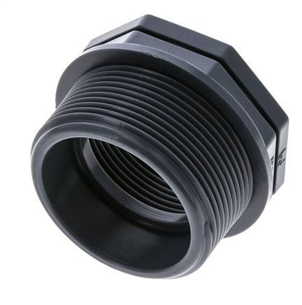Reduzierring G3/4'' Innengewinde x G1'' Außengewinde PVDF 10bar (140,5psi) FDA 43mm Sechskant