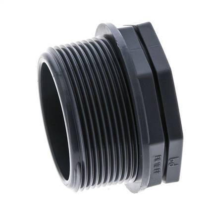 Reduzierring G3/4'' Innengewinde x G1'' Außengewinde PVDF 10bar (140,5psi) FDA 43mm Sechskant