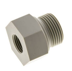 Reduzierring G1/2'' Innengewinde x G1'' Außengewinde Polypropylen (pp) 10bar (140,5psi) FDA 43mm Sechskant