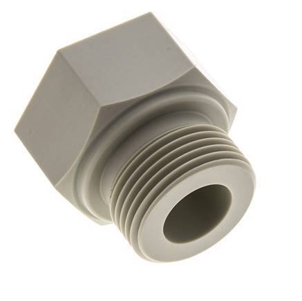 Reduzierring G1/2'' Innengewinde x G1'' Außengewinde Polypropylen (pp) 10bar (140,5psi) FDA 43mm Sechskant