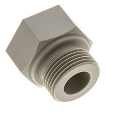 Reduzierring G1/2'' Innengewinde x G1'' Außengewinde Polypropylen (pp) 10bar (140,5psi) FDA 43mm Sechskant