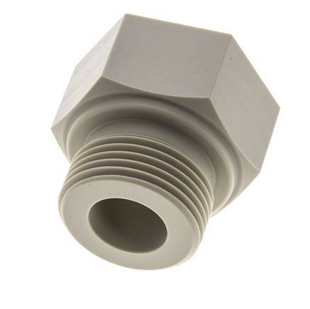 Reduzierring G1/2'' Innengewinde x G1'' Außengewinde Polypropylen (pp) 10bar (140,5psi) FDA 43mm Sechskant