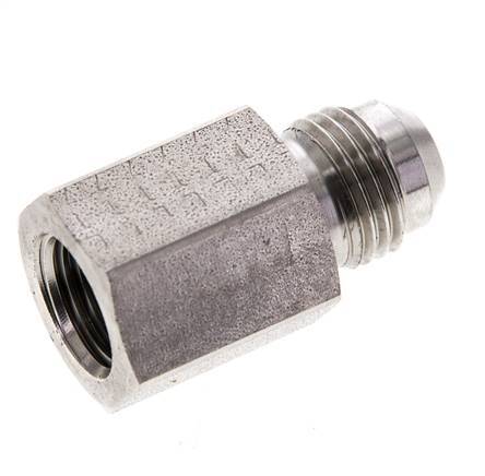 JIC Reducing Nipple G1/4'' Female x UNF 9/16''-18 Male Stainless Steel 275bar (3863.75psi)