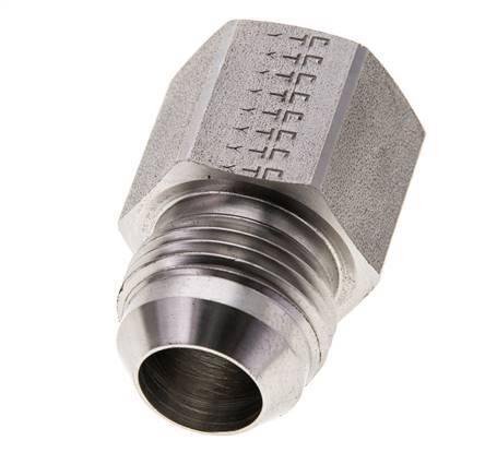 JIC Reduziernippel G1/2'' Innengewinde x UN 1-1/16''-12 Außengewinde Edelstahl 210bar (2950.5psi)