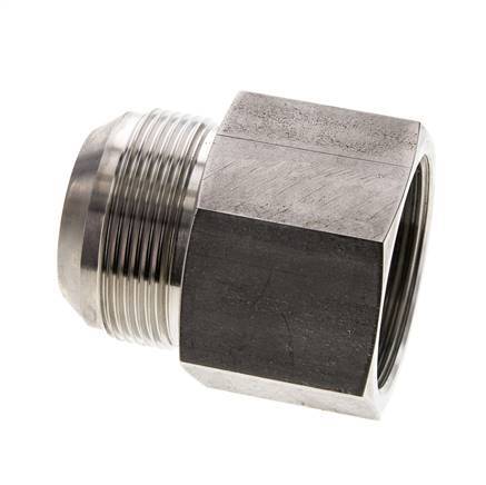 JIC Reduziernippel G1 1/2'' Innengewinde x UN 1-7/8''-12 Außengewinde Edelstahl 105bar (1475.25psi)