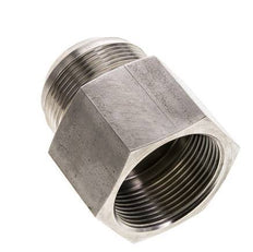 JIC Reduziernippel G1 1/2'' Innengewinde x UN 1-7/8''-12 Außengewinde Edelstahl 105bar (1475.25psi)
