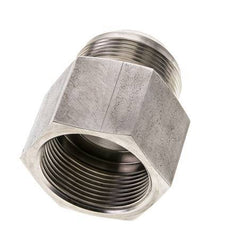 JIC Reduziernippel G1 1/2'' Innengewinde x UN 1-7/8''-12 Außengewinde Edelstahl 105bar (1475.25psi)