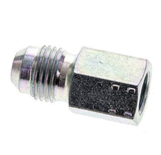 JIC Reducing Nipple G1/8'' Female x UNF 1/2''-20 Male Steel 275bar (3863.75psi)