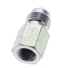 JIC Reduziernippel G1/8'' Innengewinde x UNF 1/2''-20 Außengewinde Stahl 275bar (3863.75psi)