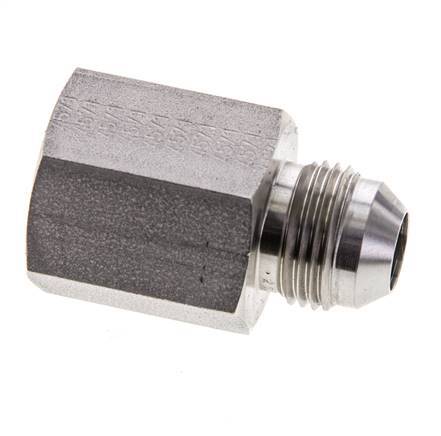 JIC Reduziernippel G1/2'' Innengewinde x UNF 3/4''-16 Außengewinde Edelstahl 275bar (3863.75psi)