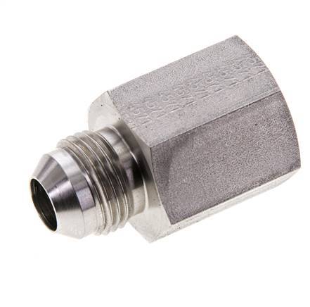 JIC Reduziernippel G1/2'' Innengewinde x UNF 3/4''-16 Außengewinde Edelstahl 275bar (3863.75psi)