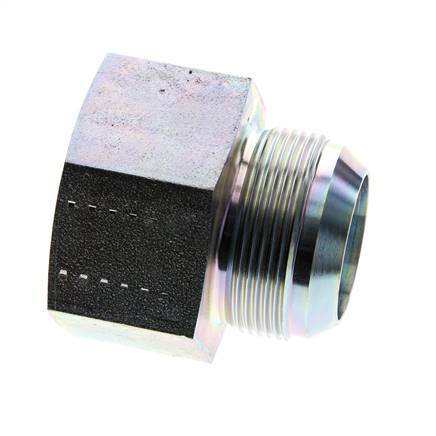 JIC Reduziernippel G1 1/2'' Innengewinde x UN 1-7/8''-12 Außengewinde Stahl 105bar (1475.25psi)