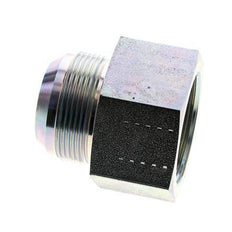 JIC Reduziernippel G1 1/2'' Innengewinde x UN 1-7/8''-12 Außengewinde Stahl 105bar (1475.25psi)