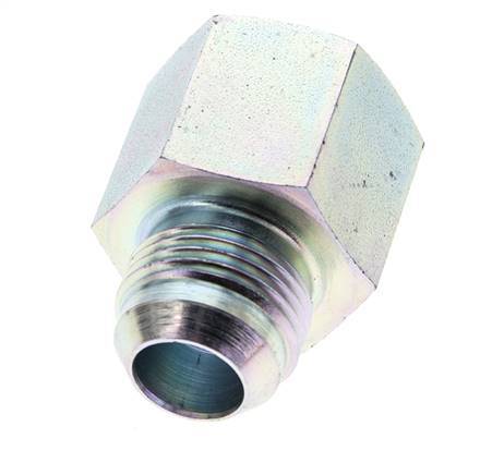 JIC Reduziernippel G3/4'' Innengewinde x UN 1-1/16''-12 Außengewinde Stahl 175bar (2458.75psi)