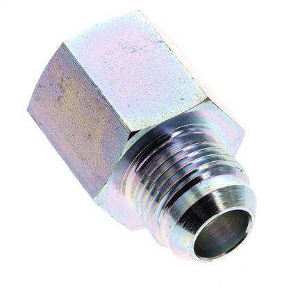 JIC Reduziernippel G1/2'' Innengewinde x UNF 7/8''-14 Außengewinde Stahl 210bar (2950.5psi)