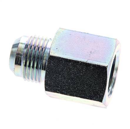 JIC Reduziernippel G1/2'' Innengewinde x UNF 7/8''-14 Außengewinde Stahl 210bar (2950.5psi)