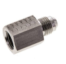 JIC Reduziernippel G1/4'' Innengewinde x UNF 1/2''-20 Außengewinde Edelstahl 275bar (3863.75psi)