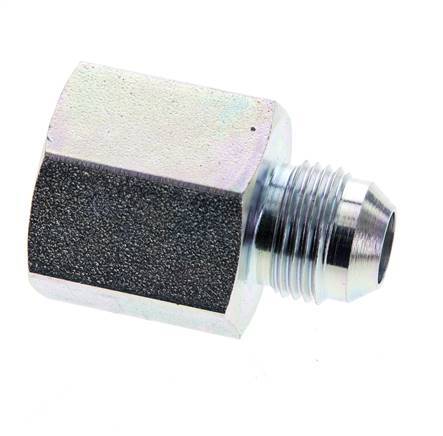 JIC Reduziernippel G1/2'' Innengewinde x UNF 3/4''-16 Außengewinde Stahl 275bar (3863.75psi)