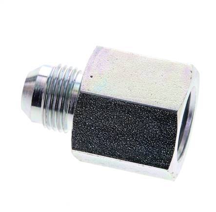 JIC Reduziernippel G1/2'' Innengewinde x UNF 3/4''-16 Außengewinde Stahl 275bar (3863.75psi)