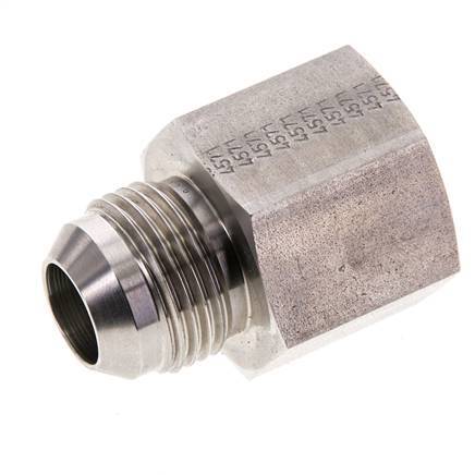 JIC Reduziernippel G3/4'' Innengewinde x UN 1-1/16''-12 Außengewinde Edelstahl 175bar (2458.75psi)