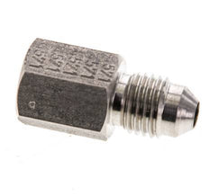JIC Reduziernippel G1/8'' Innengewinde x UNF 7/16''-20 Außengewinde Edelstahl 310bar (4355.5psi)