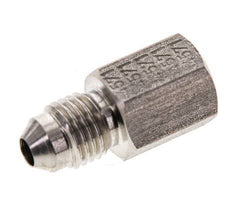JIC Reduziernippel G1/8'' Innengewinde x UNF 7/16''-20 Außengewinde Edelstahl 310bar (4355.5psi)