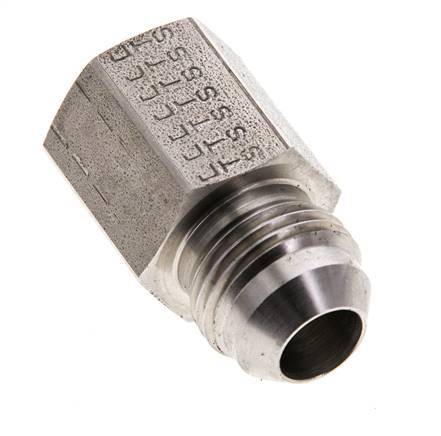 JIC Reducing Nipple G3/8'' Female x UNF 3/4''-16 Male Stainless Steel 275bar (3863.75psi)