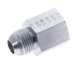 JIC Reduziernippel UNF 7/8''-14 Außengewinde x 1/2'' NPT Innengewinde Stahl 210bar (2950,5psi)