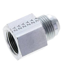 JIC Reduziernippel UN 1-1/16''-12 Außengewinde x 3/4'' NPT Innengewinde Stahl 170bar (2388.5psi)
