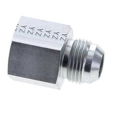JIC Reduziernippel UN 1-1/16''-12 Außengewinde x 3/4'' NPT Innengewinde Stahl 170bar (2388.5psi)