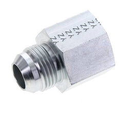 JIC Reduziernippel UN 1-1/16''-12 Außengewinde x 3/4'' NPT Innengewinde Stahl 170bar (2388.5psi)