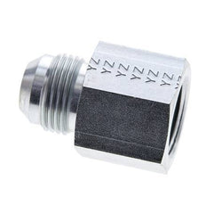 JIC Reduziernippel UN 1-1/16''-12 Außengewinde x 3/4'' NPT Innengewinde Stahl 170bar (2388.5psi)