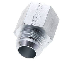 JIC Reduziernippel UN 1-5/16''-12 Außengewinde x 1'' NPT Innengewinde Stahl 140bar (1967.0psi)