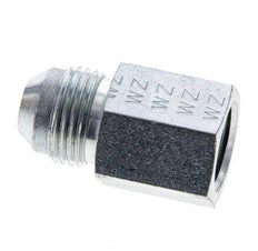 JIC Reduziernippel UNF 3/4''-16 Außengewinde x 3/8'' NPT Innengewinde Stahl 210bar (2950,5psi)